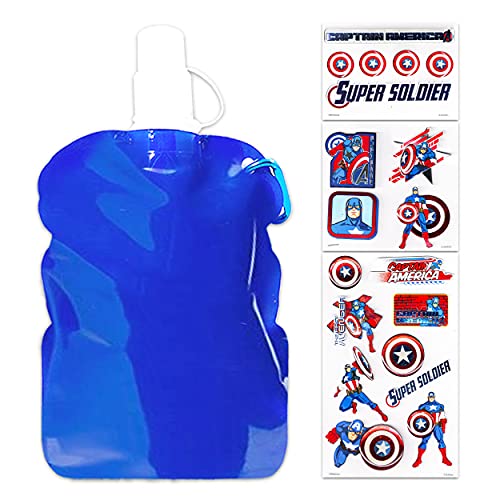 Marvel Shop Marvel Avengers Backpack For Boys, Girls, Kids - 7 Pc Bundle With 16 Marvel Superhero School Bag, Avengers Lunch Bag, Water Pouch, Stickers, And More (Avengers School Supplies), Large #TOP4