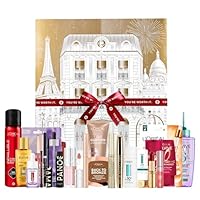 LOrÃ©al Paris 2025 24-Day Festive Beauty Advent Calendar Gift Set, Iconic Makeup, Skincare & Haircare Favourites, Giftset with Mascara, Lip Gloss, Lipstick, Skin & Hair Essentials, Worth Over Â&pound;240