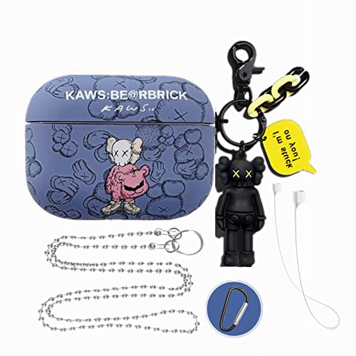 Big Fang AirpodsPro Kaws �ی�P�[�X�i2019�N10���ɔ����jAirpod Case Pro Airpod TPU ��? ������� TPU ������ �\�t�g�P�[�X 360 ���h�~ �ϏՌ� ���E�ȒP ���C�����X�[�d���T�|�[�g �|�b�Y�v��