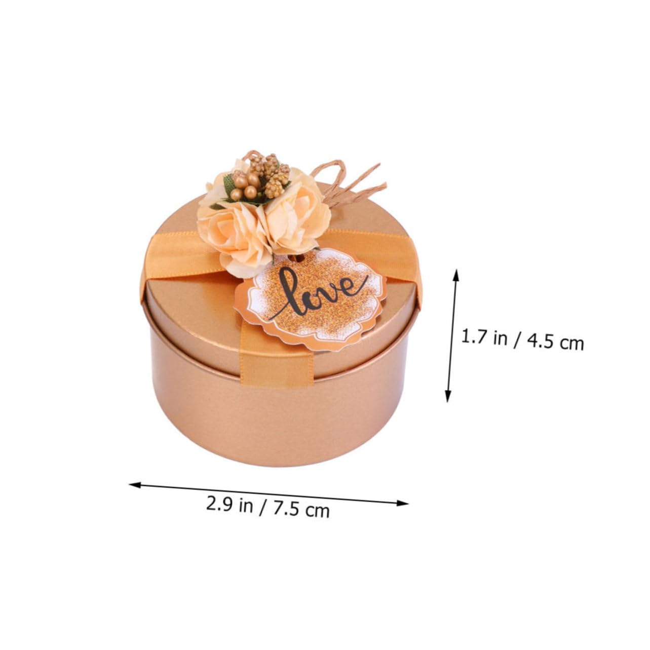 Healeved 8pezzi Scatole Per Matrimonio Da Scatoline Eleganti Per Confetti e Piccole Decorazioni Color Per Feste e Compleanni