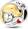 MULA 925 Sterling Silver Charms for Bracelets and Necklaces Butterfly Beads Dangle Pendants Jewelry Charms for Women