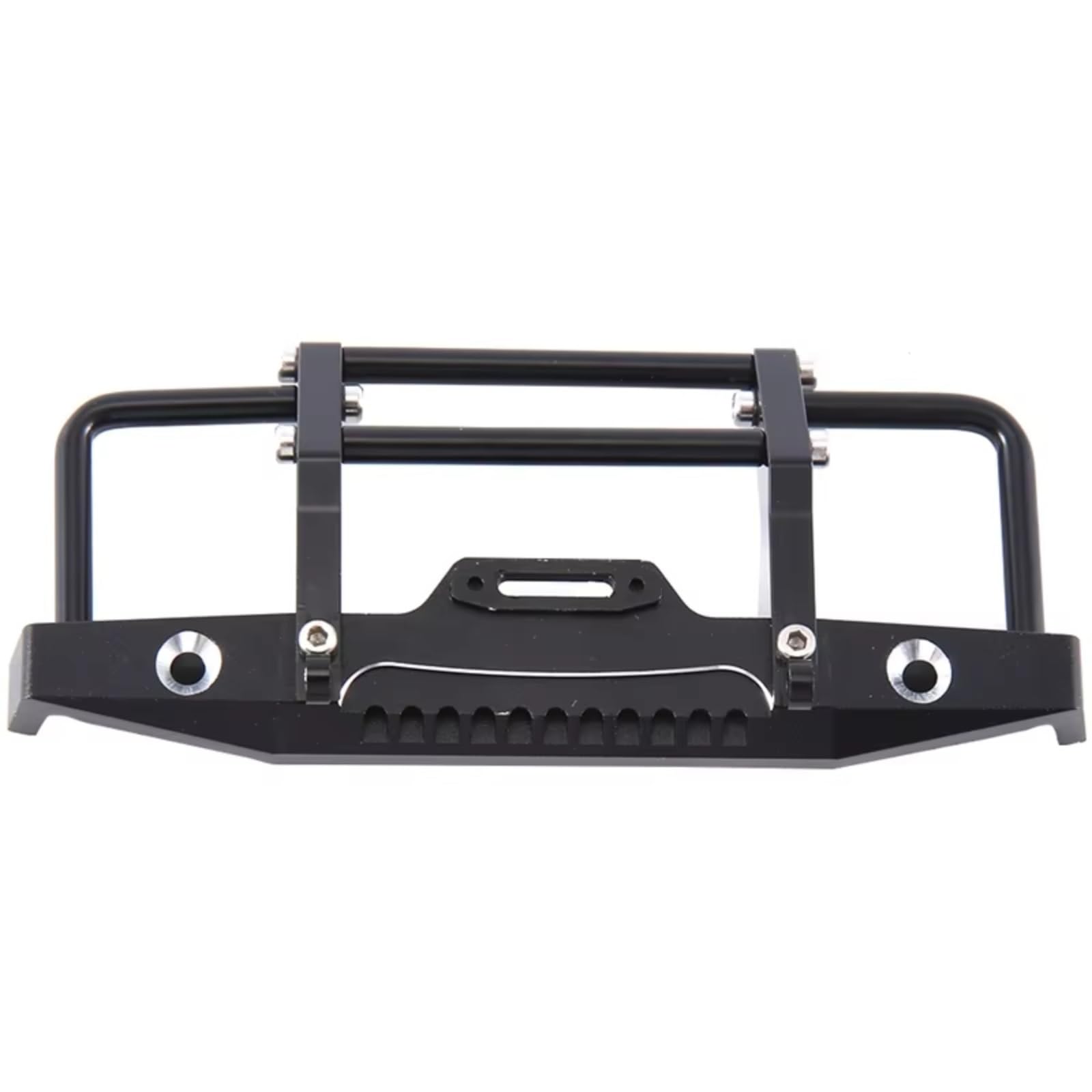 Parti per Auto RC per Traxxas per TRX4M 1/18 RC Crawler Car Upgrade Parts Paraurti Anteriore Metallo con Gancio di Traino