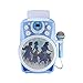 Frozen 2 Bluetooth CDG Karaoke Machine with LED Disco Party Lights, Built in Microphone for Kids, Portable Bluetooth Speaker, Avc, CDG Disks, Compatible with Samsung Apple Tablets MP3 & TV