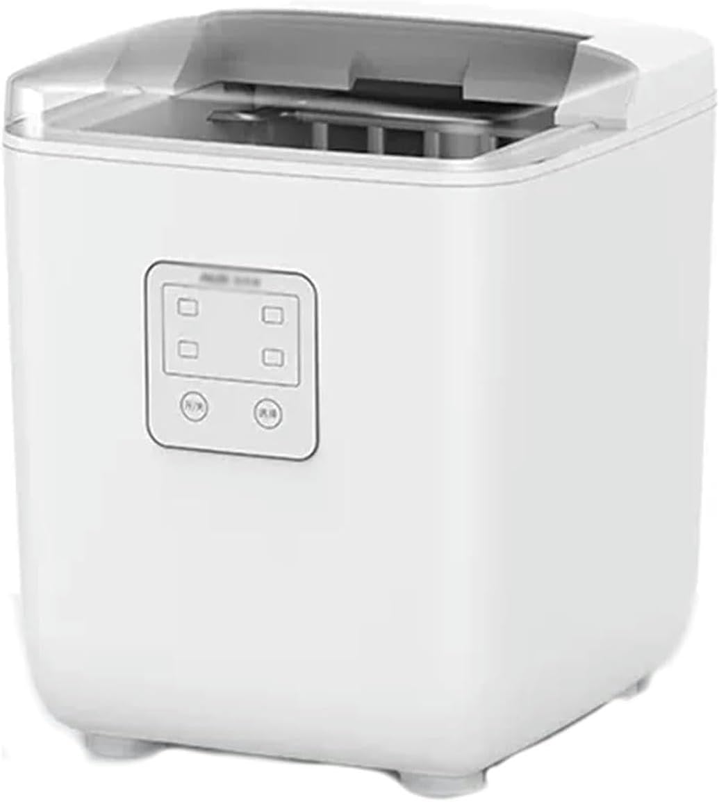 AMNOOL Machine to Make Ice On Countertop Machine for Making Round Ice Cubes, Completely Automatic, for Domestic and Bedroom, Commercial Electric Ice Machine