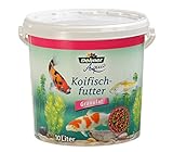 No se purifica el agua. Dehner Aqua Comida para Peces koi granulada, 10 l