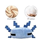 Yipeizi-Axolot-Plush-Plush-Stuffed-Toy-Soft-Throw-Pillow-Decor-for-Video-Game-Fans-Perfect-for-Kids-Birthday-Party-Halloween-Christmas-Games-Kids-Student-Gifts-Blue
