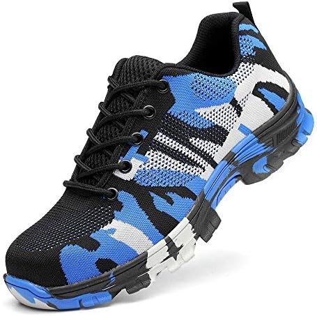 Work Steel Toe Shoes Safety Shoes for Men and Women Lightweight Industrial & Construction Shoe