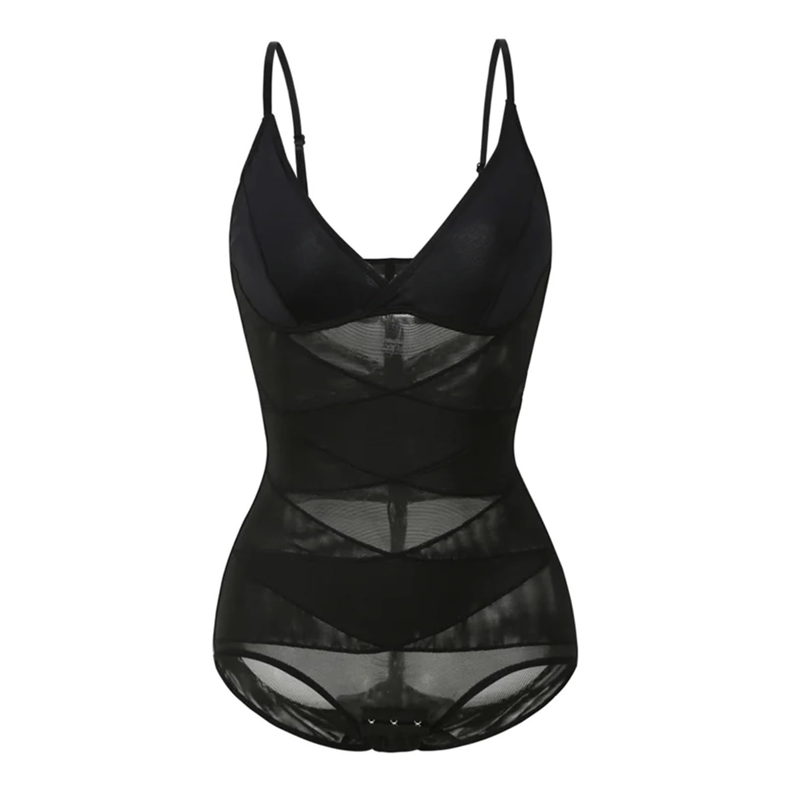 Body Modellante da Donna, Slip Modellanti per Tutto Il Corpo, Intimo Modellante a Cuciture, Controllo della Pancia, Corsetto Snellente in Rete, Pancia Piatta Sottoseno
