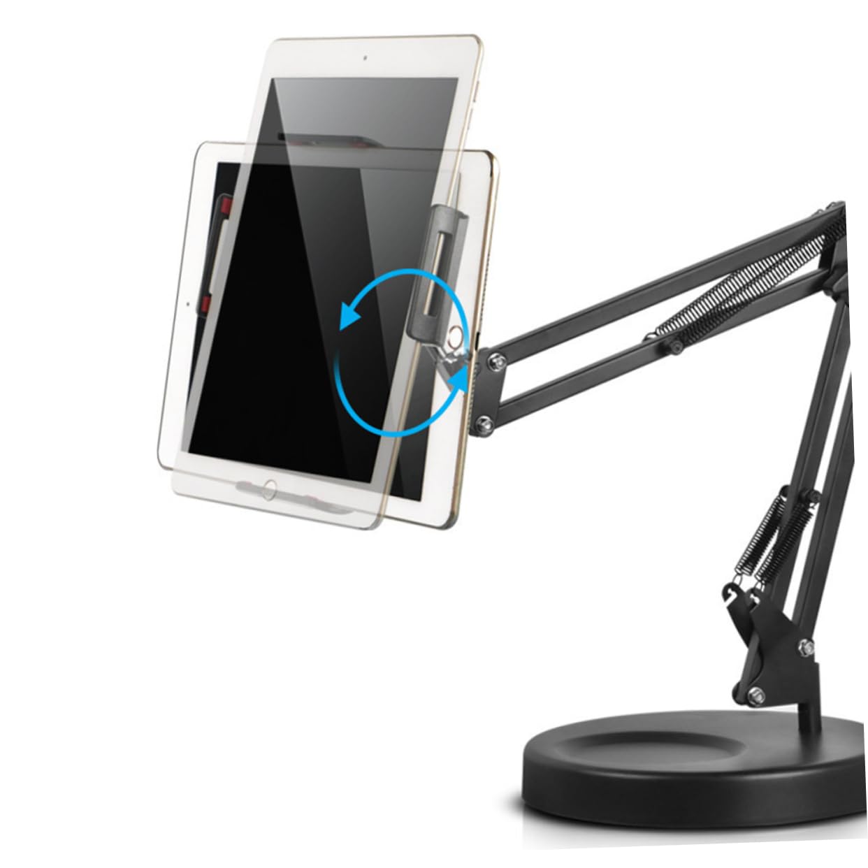 SHINEOFI Soporte para Teléfono Móvil de Metal con Brazo de Suspensión para Escritorio para Fotografía y Vídeo Compatible con Teléfono Móvil y Tableta Soporte de Brazo de Suspensión