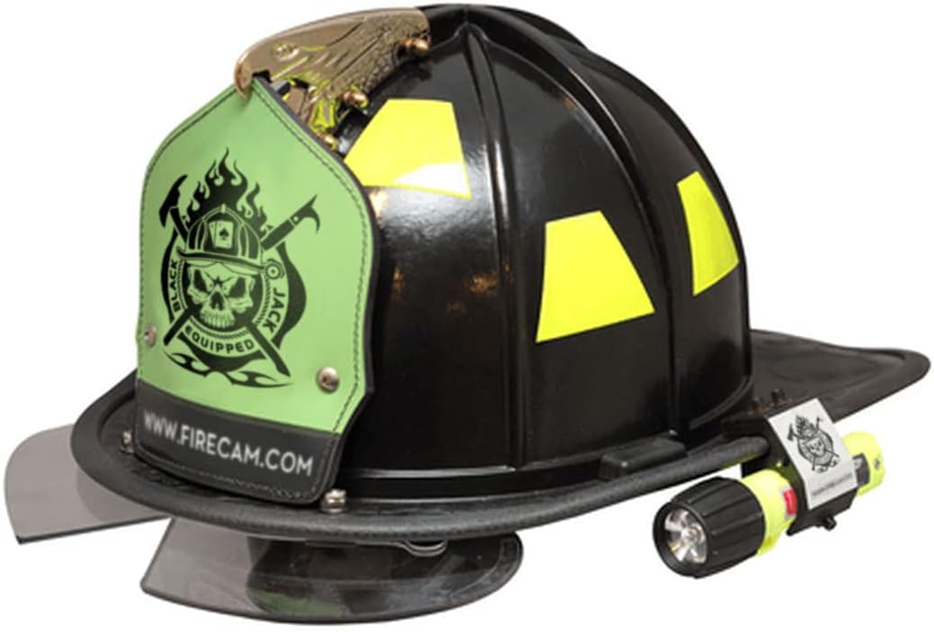 Blackjack Firefighter Helmet Flashlight Holder (BJ005) image 4