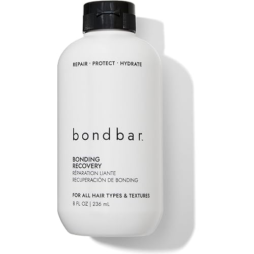 Bondbar Treatment for Damaged Hair, Repairs, Protects & Hydrates Colored or ChemicallyTreated Hair, Vegan, CrueltyFree, 8 Fl. Oz.