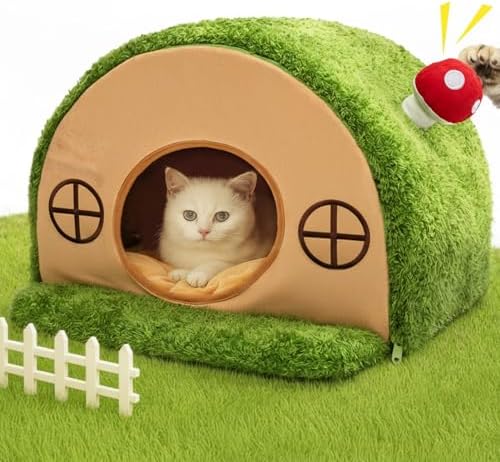 Cat Bed for Indoor Cats — bottom and base construction detail