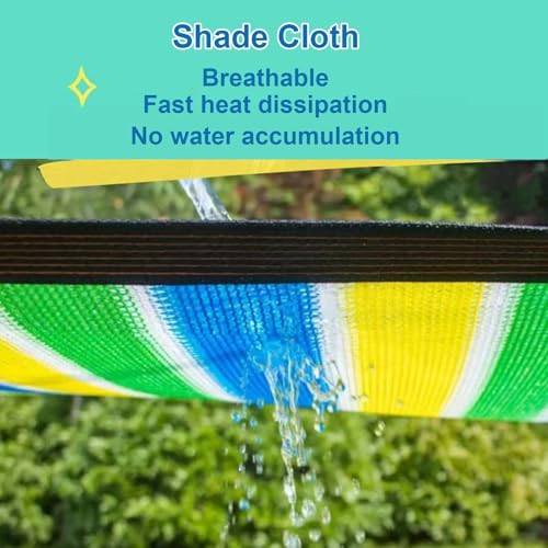 Filet d'ombrage haute densité pour protection d'intimité 3x9m - 4