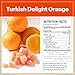 Eastanbul Turkish Delight, 8.8oz, Turkish Delights Candy, with Orange Flavor, Lokum, Loukoumi, Narnia Gifts, Vegan Gifts, Nut-Free, Gluten Free, No Synthetic Ingredient, No Artificial Coloring