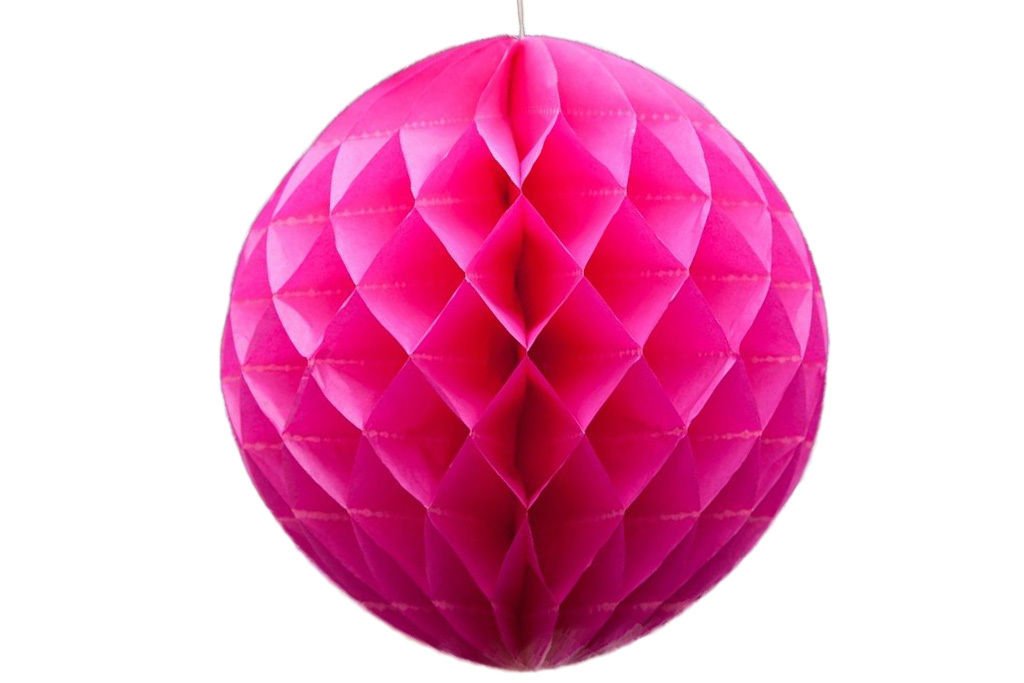 EliteKoopers 20cm Paper Honeycomb Flower Balls Lanterns Pompoms For Garland Party Wedding Decoration (5 Pcs)