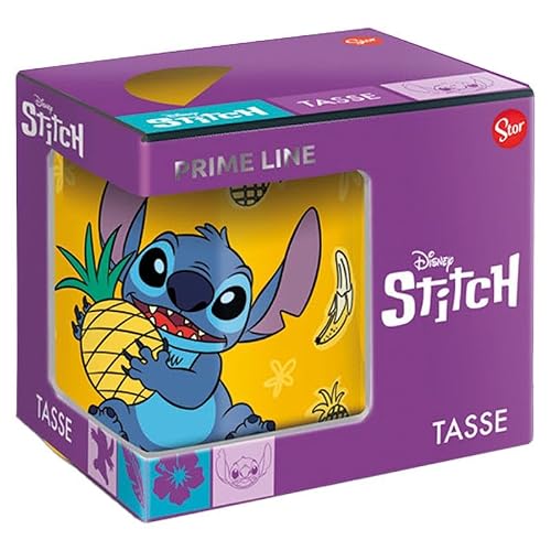 joojee GmbH Lilo & Stitch Piña PrimeLine - Taza (325 ml), color especial