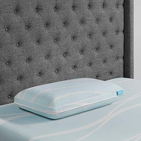 Almohada de Espuma TEMPUR-PEDIC ProHi Breeze con Cubierta de Refrigeración Lavable Cover