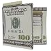 Leather Slim Wallet, Men's Genuine Leather Minimalist Money Clip Front Pocket Wallet, Card Holder (Color 2)
