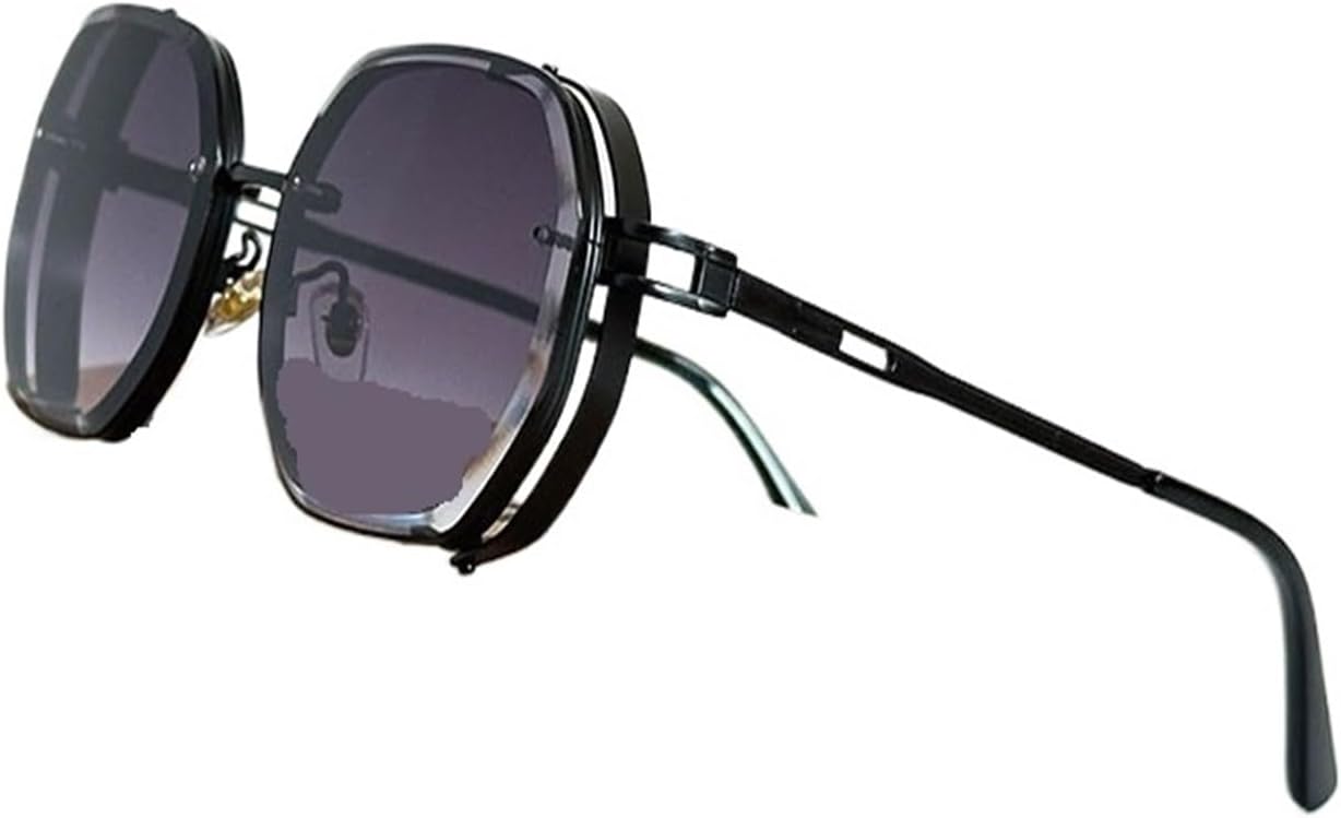 Steampunk Sunglasses Men Fashionable Square Punk Fashion Glasses Designer Sunglasses Women Trendy Gafas De Sol Hombre
