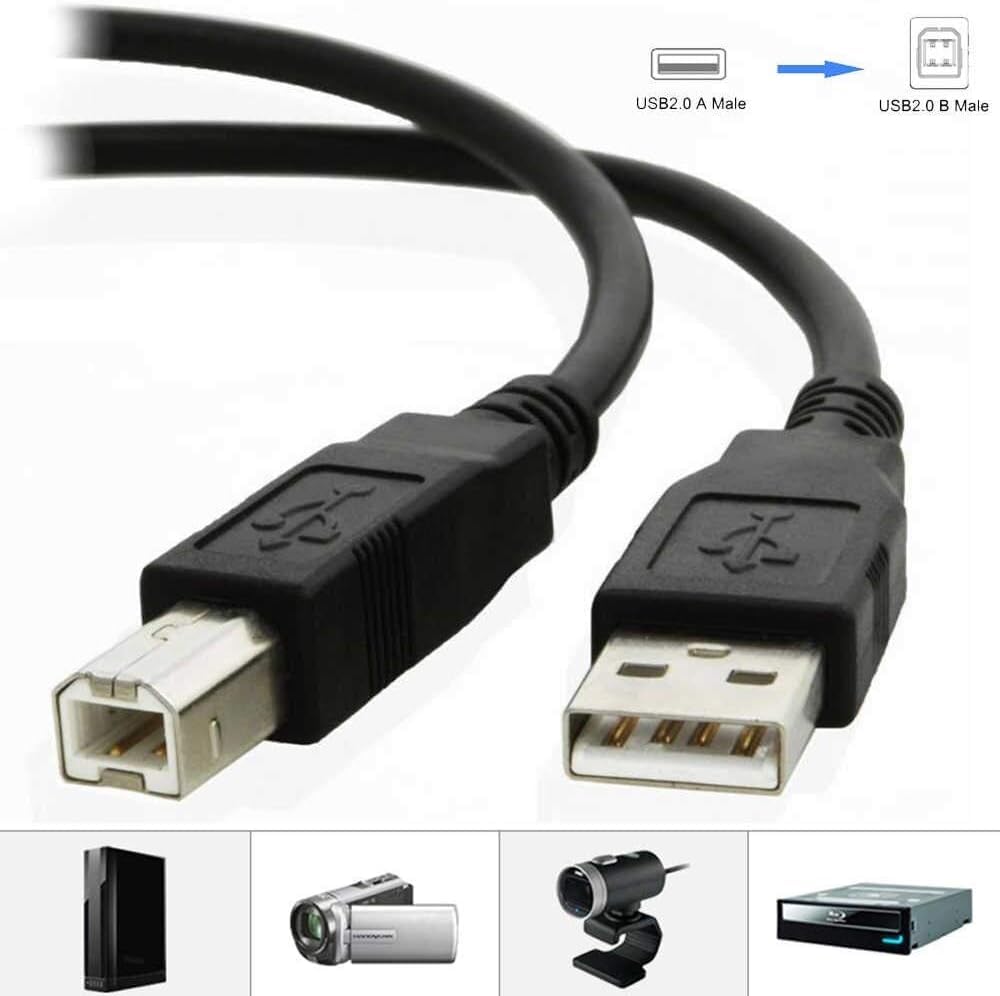 Ancheyn Yazıcı Printer USB Ara Bağlantı Kablosu USB 2.0 Yüksek Hız 5 Metre 4913