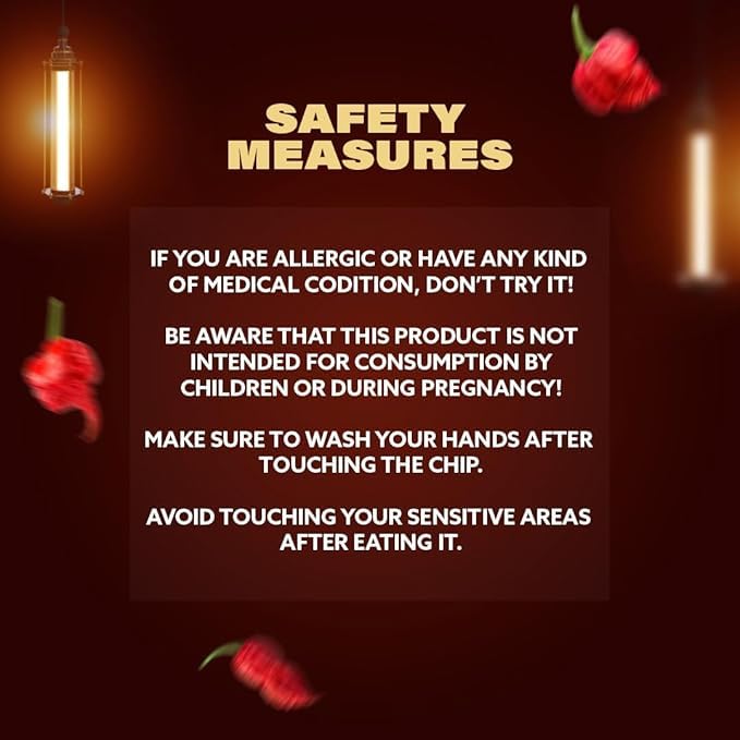 Image of JOLOCHIP World's Hottest Sauce (20ml) & JOLOCHIP Last-Chip-Challenge (5 grams) | Extreme Spicy Tortilla Chip | 2.48 Million SHU | Ultimate Hot Combo