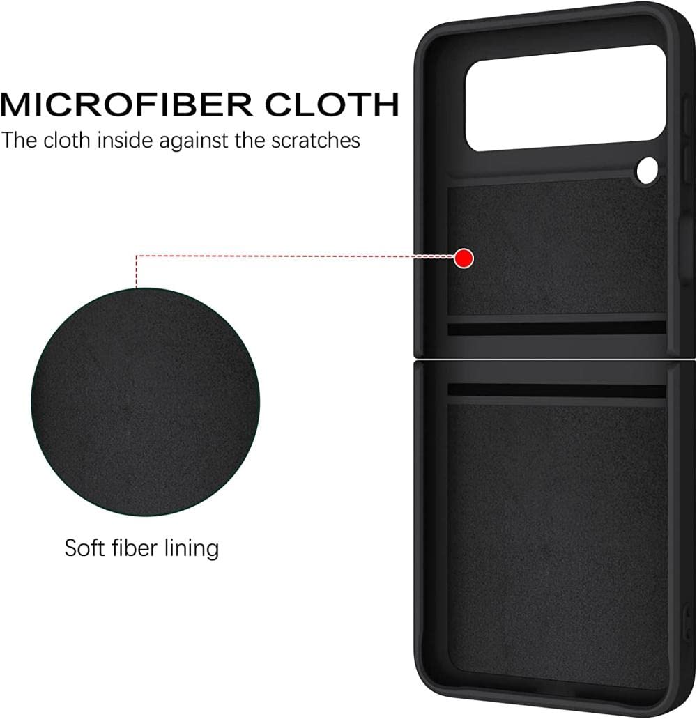 Luksusowy stojak z pierścieniem magnetyczny futerał na telefon do Samsung Galaxy Z Flip 5 4 Flip 3 uchwyt silikonowy w dotyku do Samsung Z Flip5, ciemnozielony, do Samsung Z Flip 3