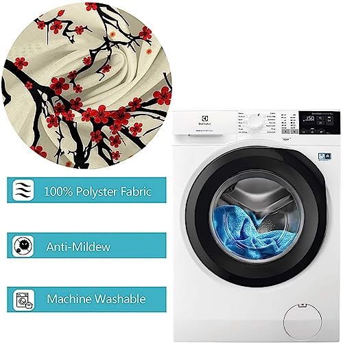 Rideau de douche polyester fleuri pour une salle de bain zen - 6