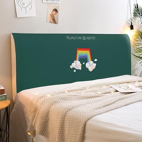 Fundas Cabeceros Arco Iris Verde Funda Cabecero