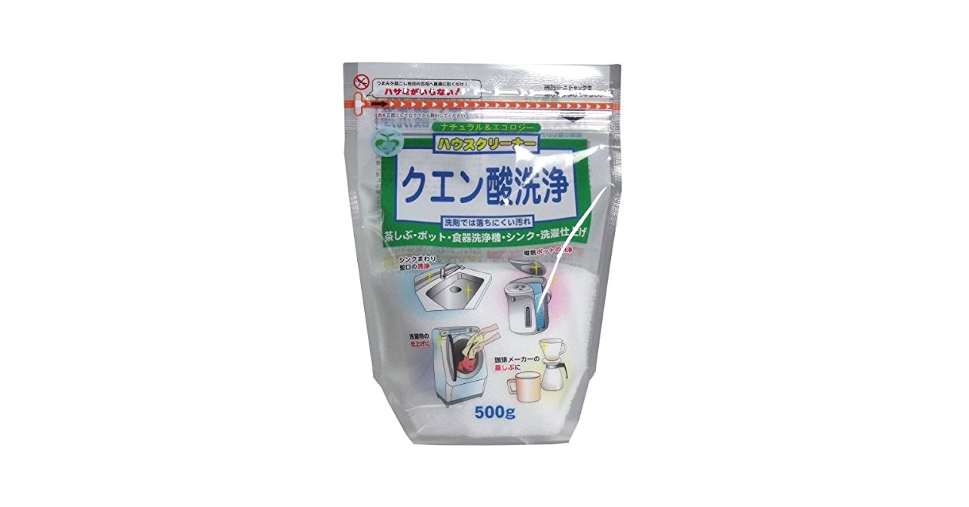 Amazon | クエン酸洗浄 500g ×3個セット | トーヤク株式会社