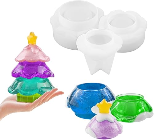 Miniatura 8 de 2 moldes de resina para tarros con tapa, molde de silicona de mago fantasma, tarro de almacenamiento de tapa de bruja, moldes epoxi para fundición,