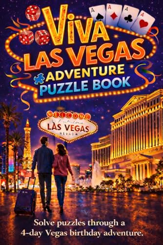 Viva Las Vegas Variety Puzzle Book for Adults: Word Search, Crossword, Rebus Puzzles, Memory Games, Anagrams, Cryptograms & More