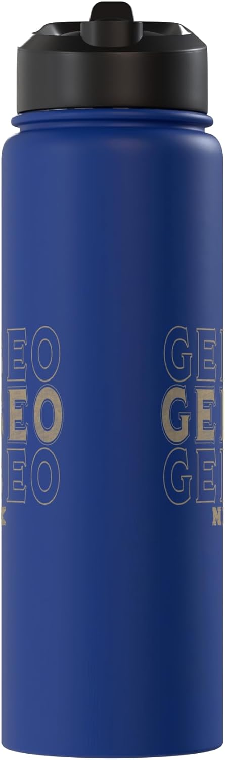 Vintage Geneseo New York Stainless Steel Insulated Water Bottle