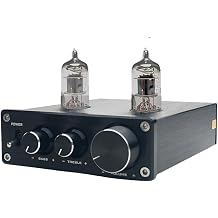 Premium Vacuum Tube Preamplifier with Volume Treble Bass Control