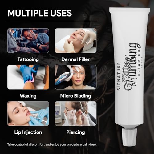 Signature Tattoo Numbing Cream Tattoo Numbing Cream By Signature With 20X More Lidocaine Strength thumb #3
