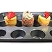 Norpro Nonstick Mini Cheesecake Pan with Handles, 12 count