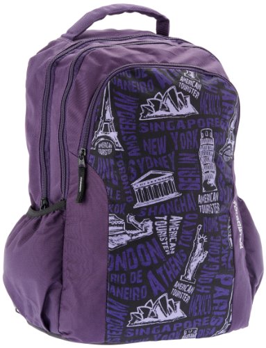 Image of American Tourister 23 LTS Code Purple Casual Backpack (R51 (0) 91 005)