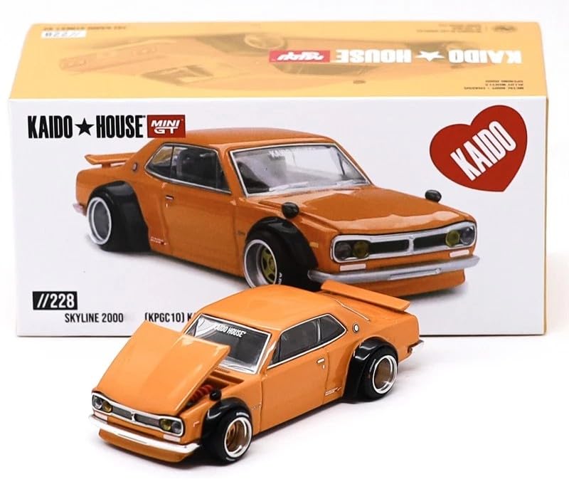 Amazon | ダイカストモデルカー Kaido House x Mini GT 1:64 日産
