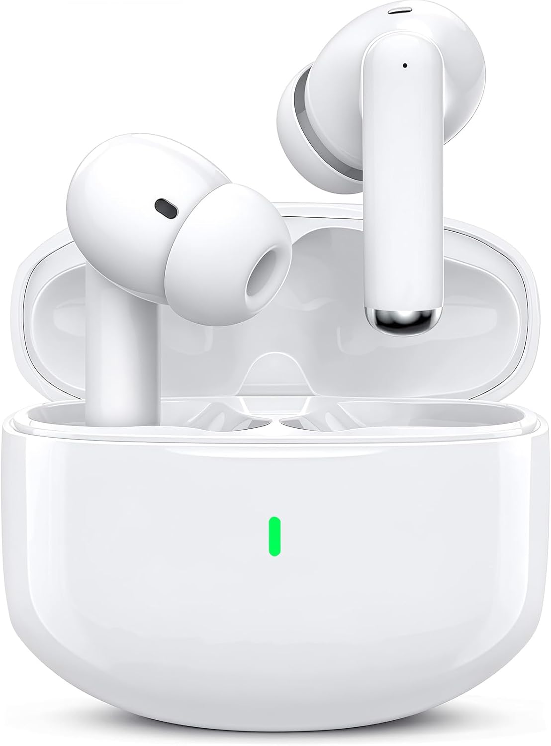 Cuffie Bluetooth, Auricolari wireless Bluetooth 5.3 In Ear, 48 Ore Cuffie Wireless Stereo HiFi con 4 ENC Cancellazione Rumore Mic, IP7 Impermeabili Cuffiette Senza Fili per Galaxy iOS Android