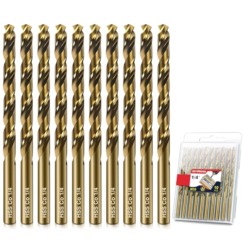 Artymaster Drill Bit Set, 10pcs (1/4