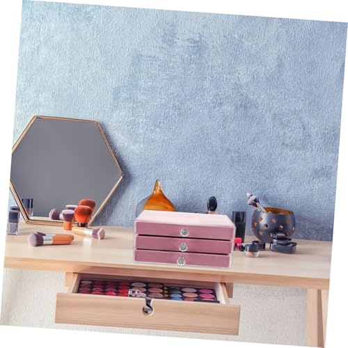 Boîte bijoux velours compacte pour sublimer votre coiffeuse chaque matin - 6