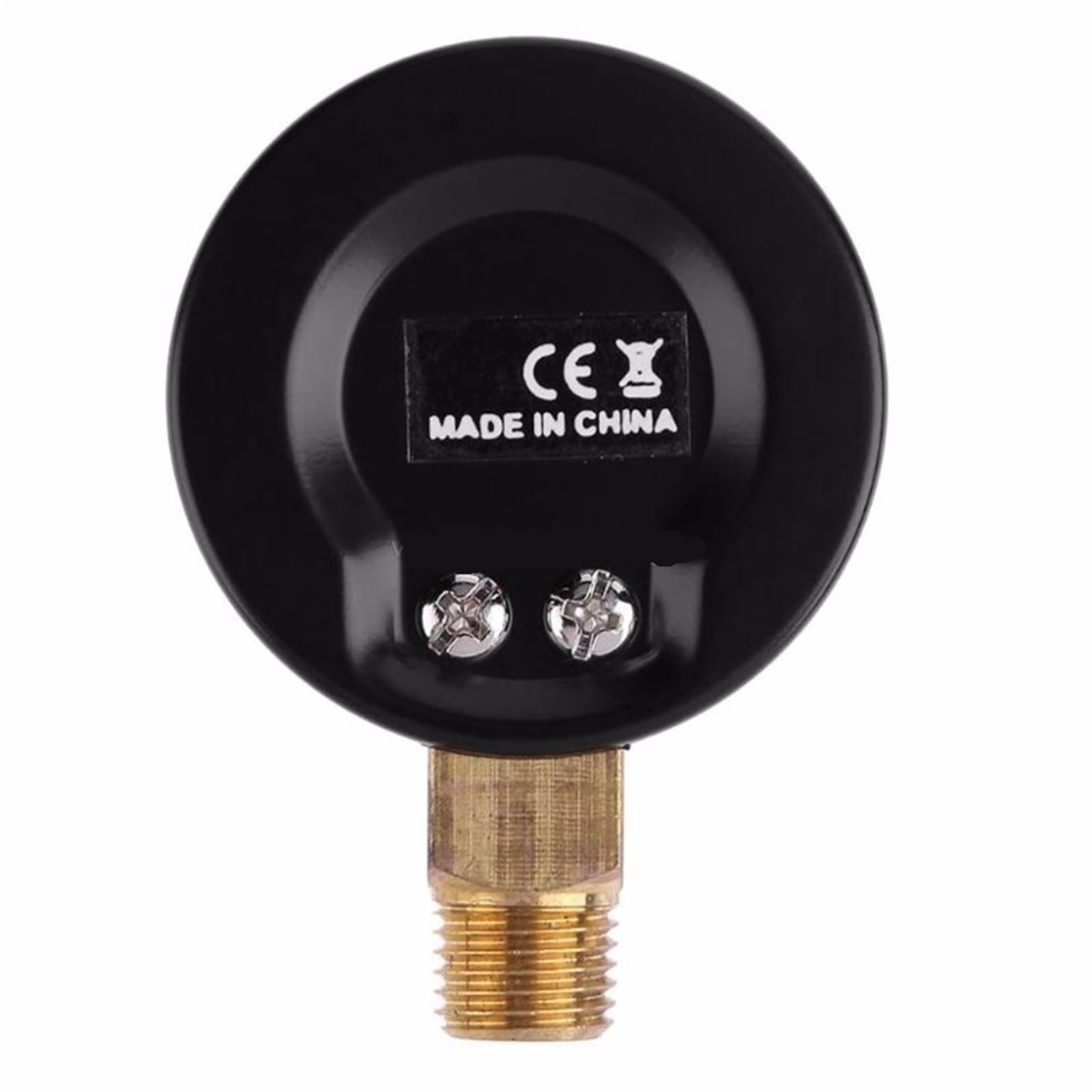 Manómetro de presión de agua,Manómetro mecánico, Manómetro 1/4'' NPT Rosca 0-100 PSI 0-7 Bar Agua Aire Gas Monitor de presión