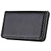 Wastar® Stylish Business Card Case Holder Premium Pu Leather Name Card Holder Case with Supple Gift Bag (Ideal for Gift) - Black