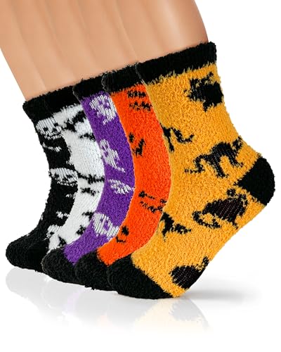Halloween Fuzzy Socks