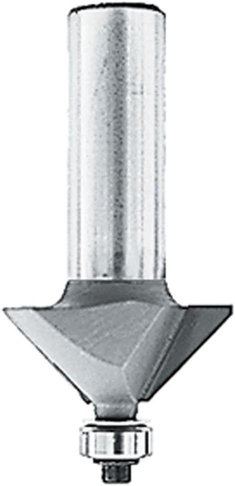Makita 733285-A Router Bit 45 Chamfer 5/8-Inch Length., 2 Flute, 1/2-Inch SH, C.T.