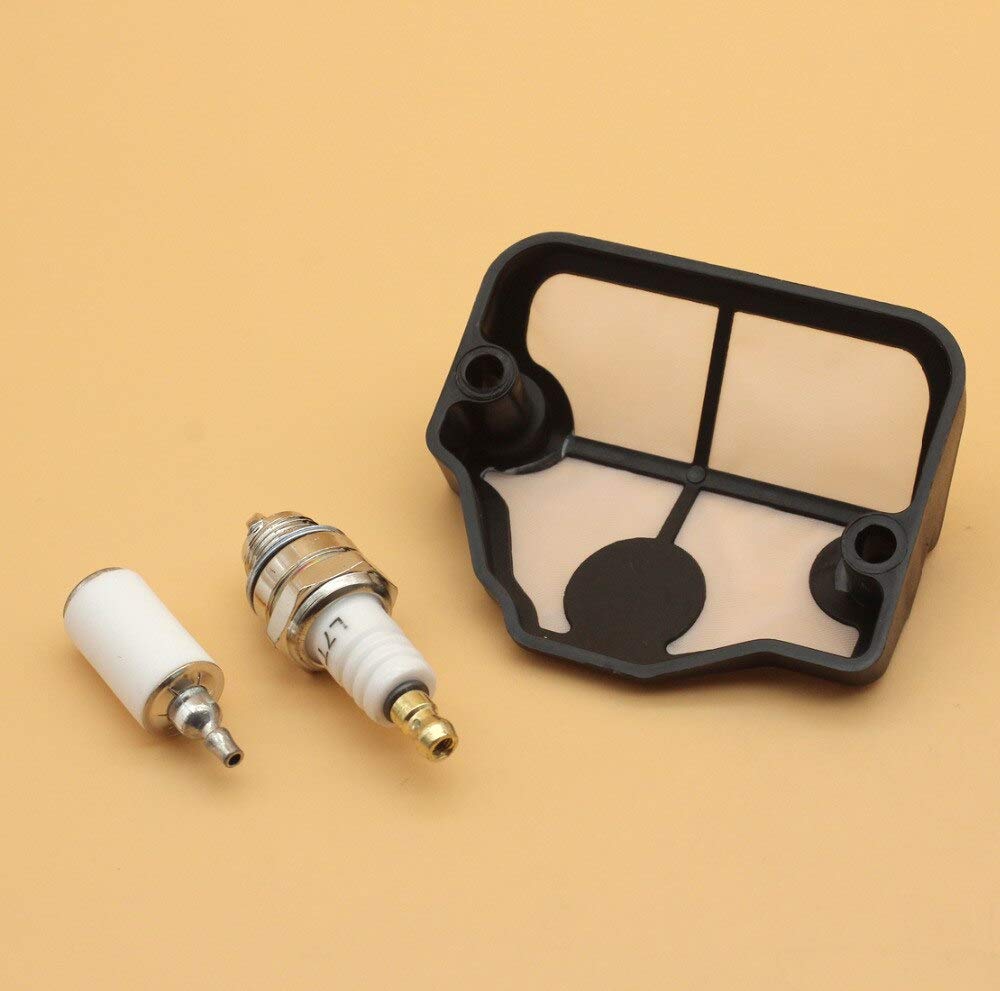 Service-Kit Für Husqvarna Kettensäge – Luftfilter, Kraftstofffilter & Zündkerze, Passend Für Modelle 36, 41, 136, 137, 141, 142