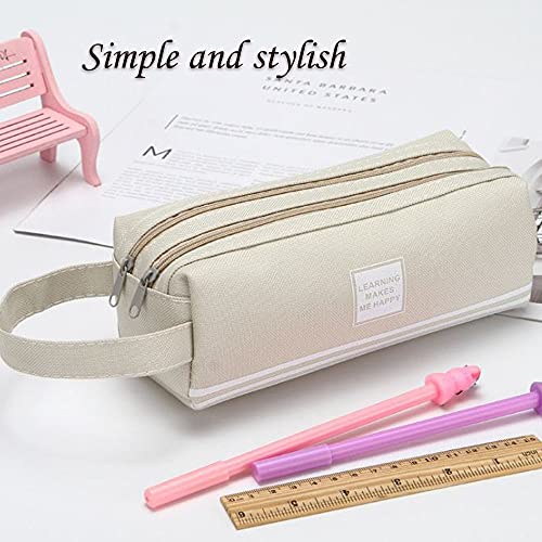 2 Pezzi Astuccio Portamatite Make up,Astuccio in