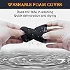 SOULWIT Windscreen for Maono PD200W/PD200X Microphone, Mic Cover Pop Filter Windproof Muff - Black #5