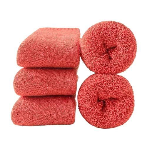 Chaussettes en laine contre les pieds froids en hiver, lot thermique épais pour homme et femme