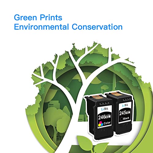 Lxtek Ink Cartridge Replacement For Canon Pg-245Xl Cl-246Xl Pg-243 Cl-244 Xl Compatible With Pixma Mx492 Mx490 Mg2420 Mg2520 Mg2522 Mg2920 Mg2922 Mg3022 Mg3029 Ip2820(1 Black + 1 Tri-Color) #TOP5