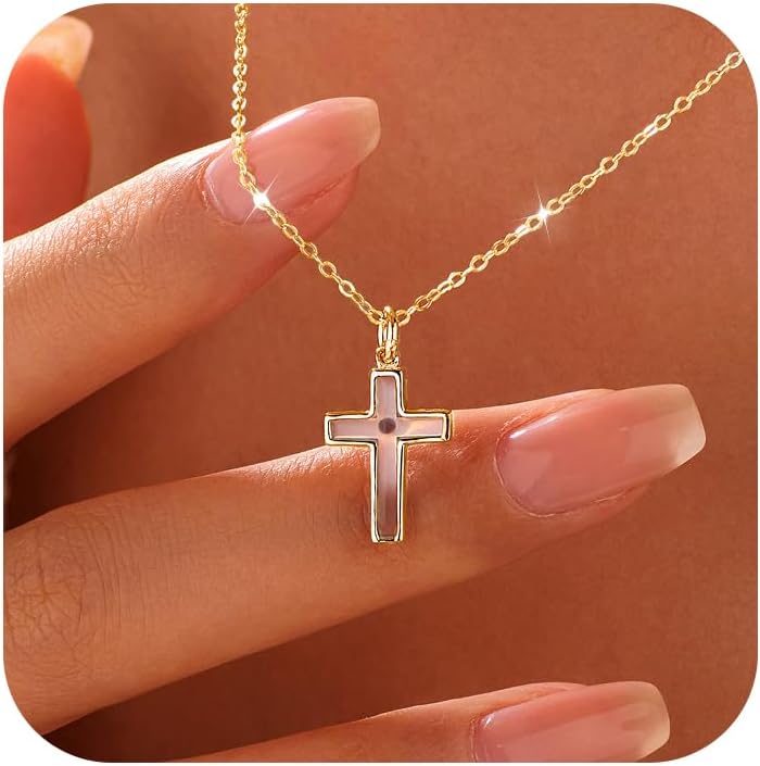 925 Sterling Silver Mountain Mustard Seed Necklace for Women Dainty 14k Gold Plated Pendant Necklace Graduation Necklaces Faith Jewelry Baptism Confirmation Religious Christian Gifts